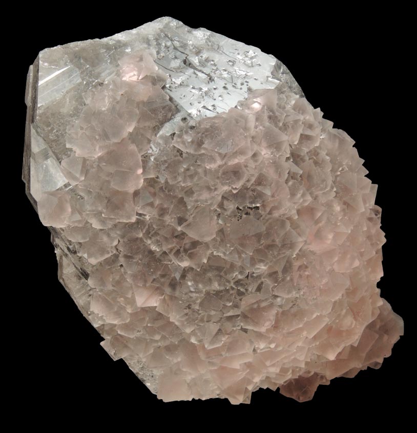 Fluorite on Quartz from Mont Blanc, near Chamonix, Haute-Savoie, France