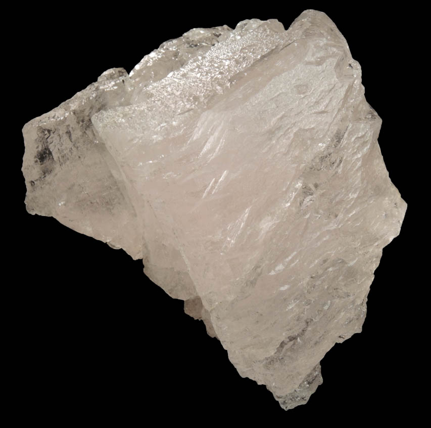 Beryl var. Morganite (etched crystal) from Baulachi, Indus Valley, Gilgit-Baltistan, Pakistan
