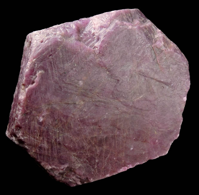 Corundum var. Ruby from Mysuru (formerly Mysore), Karnataka, India