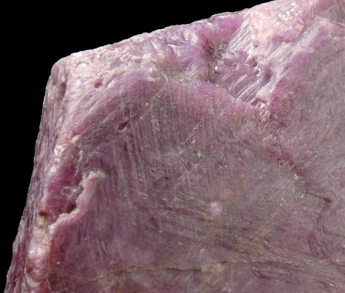 Corundum var. Ruby from Mysuru (formerly Mysore), Karnataka, India