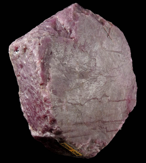 Corundum var. Ruby from Mysuru (formerly Mysore), Karnataka, India