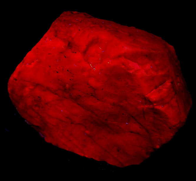 Corundum var. Ruby from Mysuru (formerly Mysore), Karnataka, India