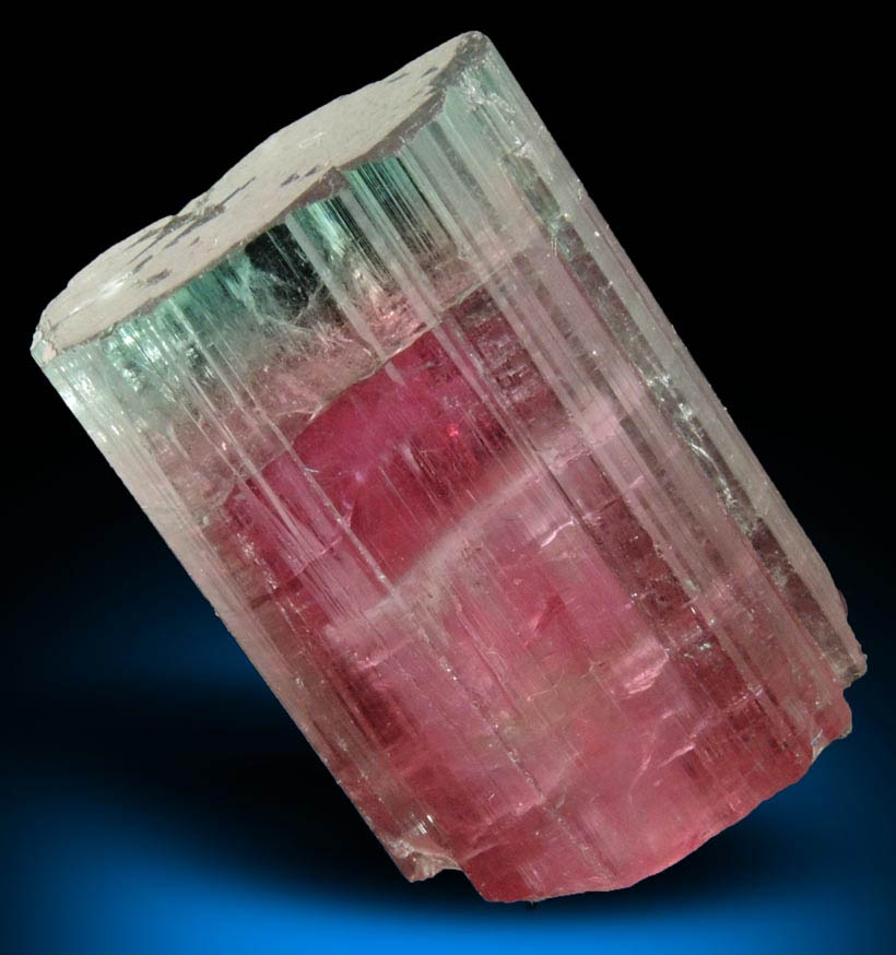 Elbaite var. Watermelon Tourmaline from Cruzeiro Mine, So Jose da Safira, Minas Gerais, Brazil