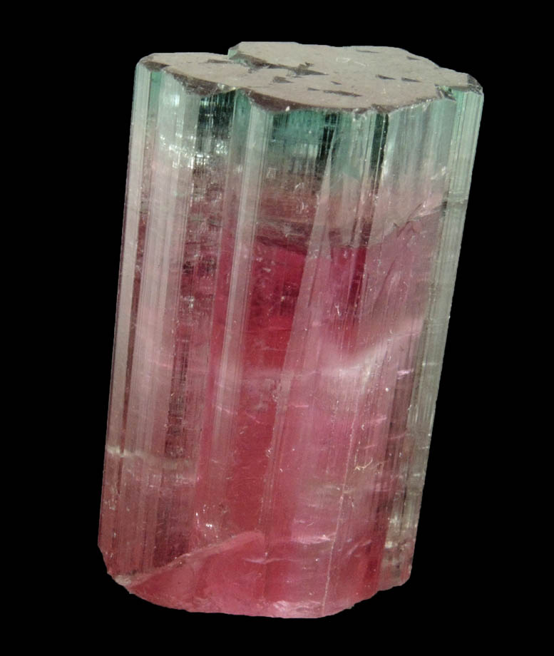 Elbaite var. Watermelon Tourmaline from Cruzeiro Mine, So Jose da Safira, Minas Gerais, Brazil