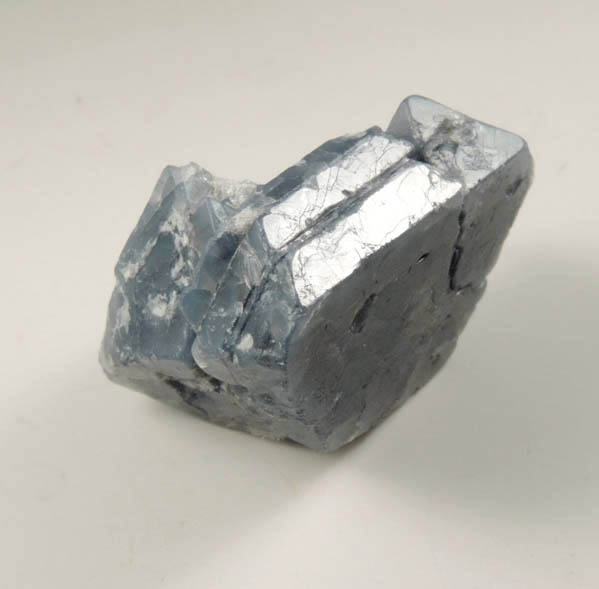 Spinel (blue twinned crystals) from Mahenge, Morogoro Region, Tanzania