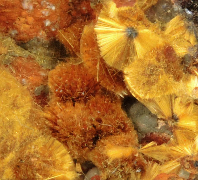 Cacoxenite from Coon Creek Mine, Polk County, Arkansas