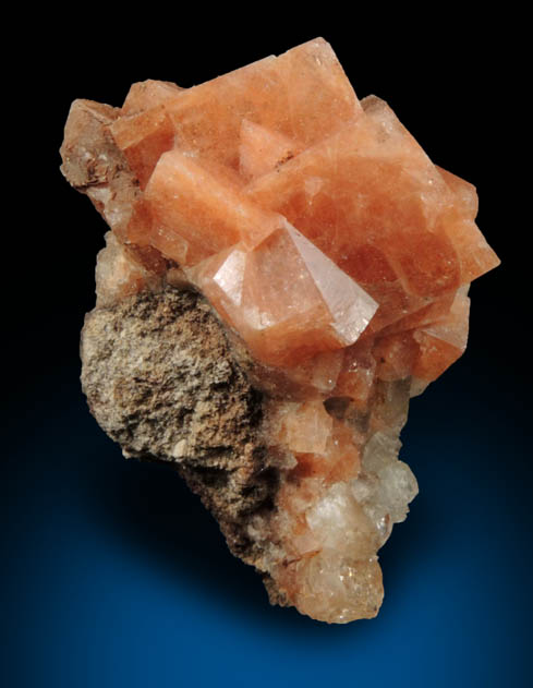 Chabazite with minor Heulandite from Wasson's Bluff, Parrsboro, Nova Scotia, Canada