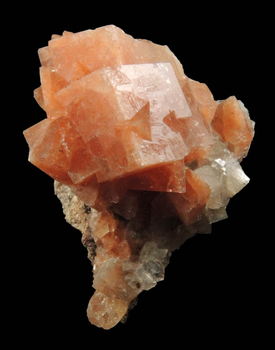 Chabazite with minor Heulandite from Wasson's Bluff, Parrsboro, Nova Scotia, Canada