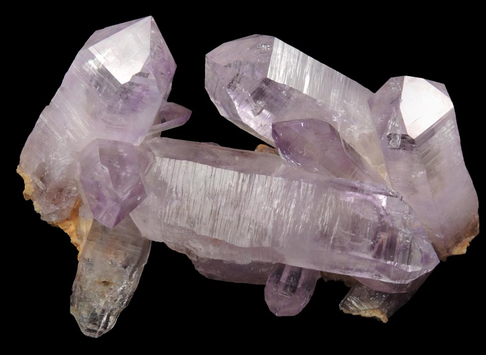 Quartz var. Amethyst Quartz from Piedra Parada, near Las Vigas, Tatatila, Veracruz, Mexico