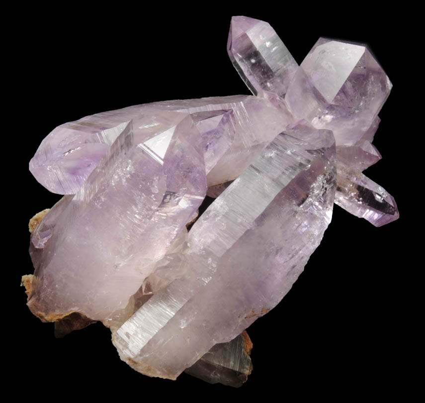 Quartz var. Amethyst Quartz from Piedra Parada, near Las Vigas, Tatatila, Veracruz, Mexico