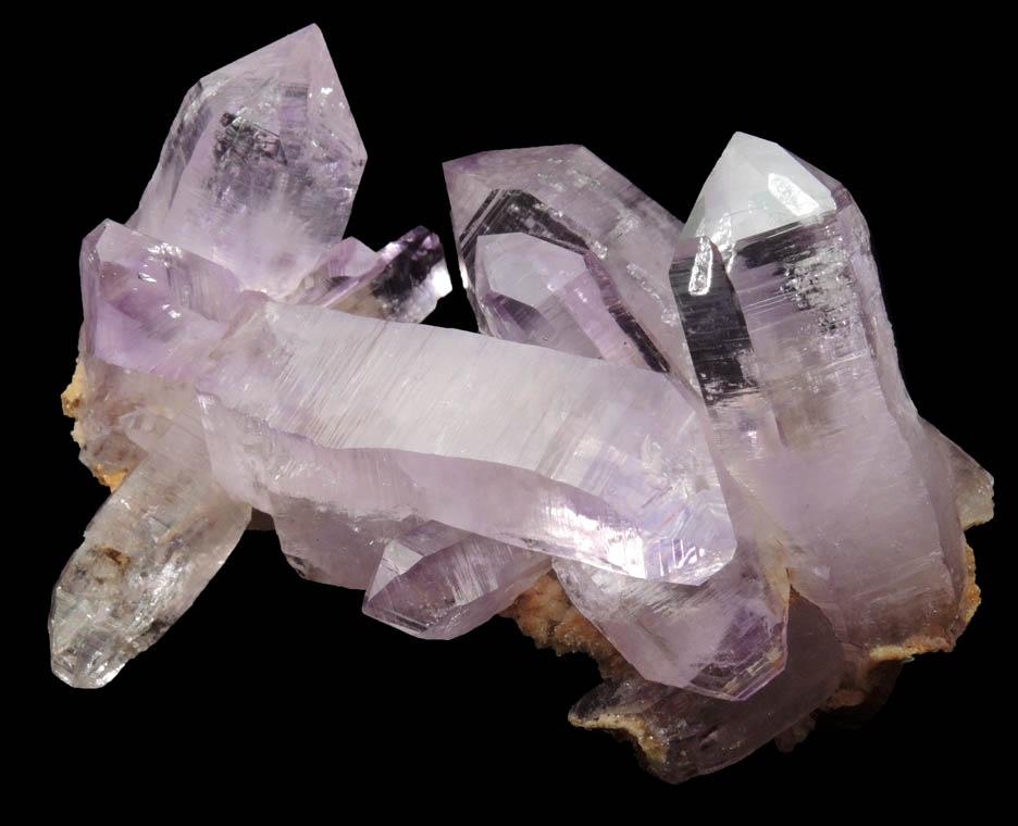 Quartz var. Amethyst Quartz from Piedra Parada, near Las Vigas, Tatatila, Veracruz, Mexico