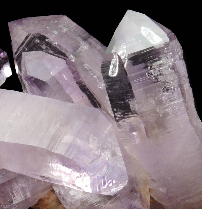 Quartz var. Amethyst Quartz from Piedra Parada, near Las Vigas, Tatatila, Veracruz, Mexico