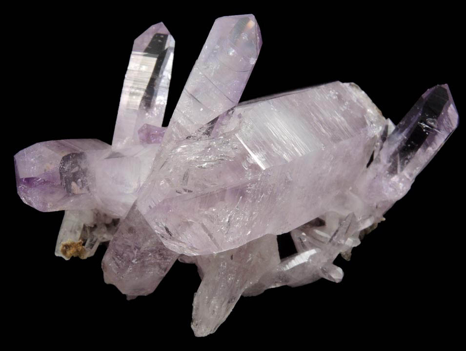 Quartz var. Amethyst Quartz from Piedra Parada, near Las Vigas, Tatatila, Veracruz, Mexico