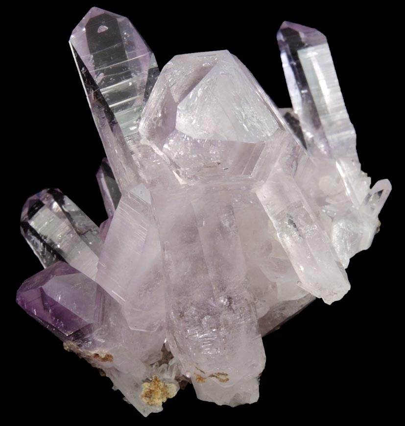 Quartz var. Amethyst Quartz from Piedra Parada, near Las Vigas, Tatatila, Veracruz, Mexico