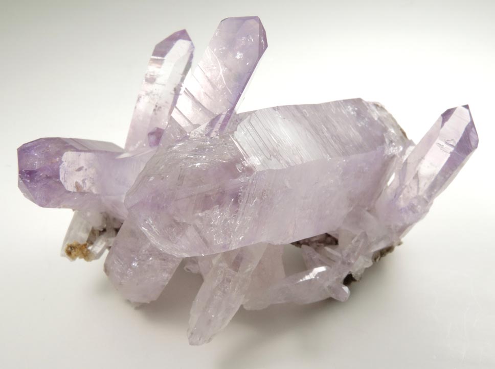 Quartz var. Amethyst Quartz from Piedra Parada, near Las Vigas, Tatatila, Veracruz, Mexico