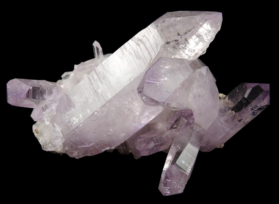 Quartz var. Amethyst Quartz from Piedra Parada, near Las Vigas, Tatatila, Veracruz, Mexico