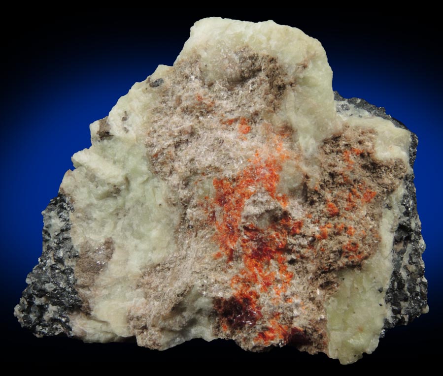 Gageite, Zincite, Willemite, Franklinite from Franklin Mine, Sussex County, New Jersey (Type Locality for Gageite, Franklinite and Zincite)