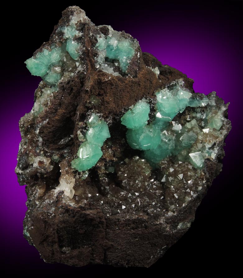 Adamite var. Cuprian Adamite from Mina Ojuela, Mapim, Durango, Mexico