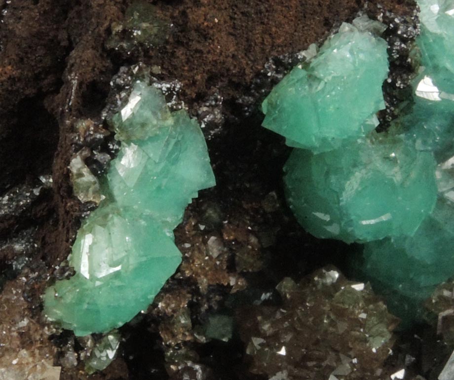 Adamite var. Cuprian Adamite from Mina Ojuela, Mapim, Durango, Mexico