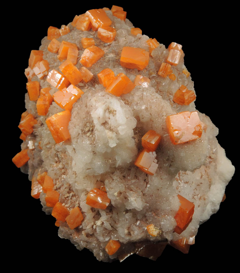 Wulfenite from Ahumada Mine, Sierra de Los Lamentos, Chihuahua, Mexico