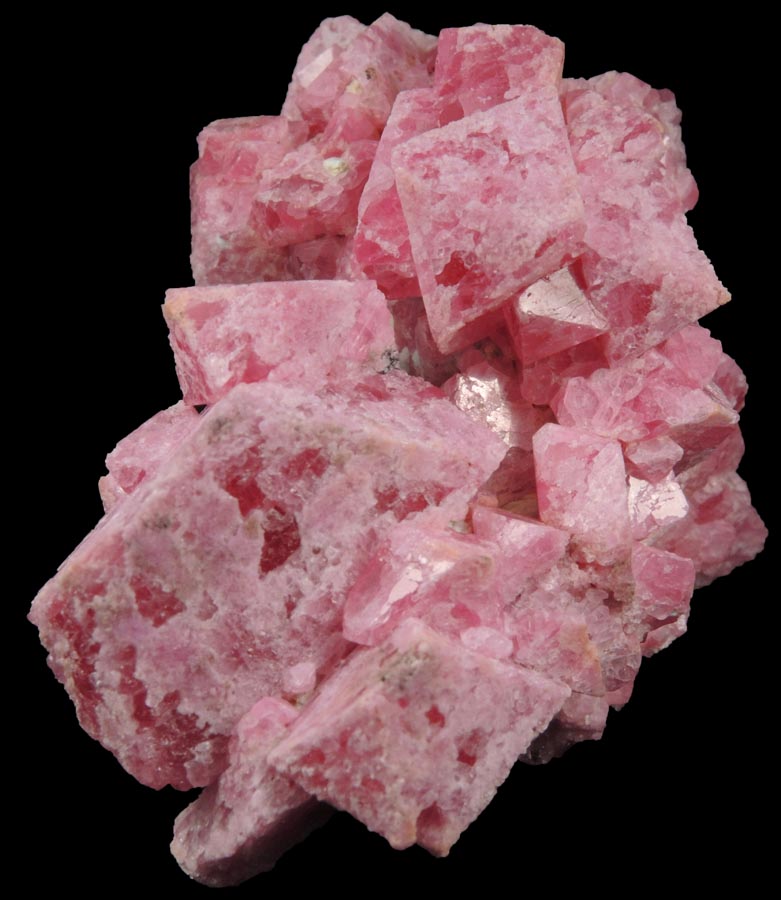 Corundum var. Ruby pseudomorphs after Spinel from Mahenge, Morogoro Region, Tanzania