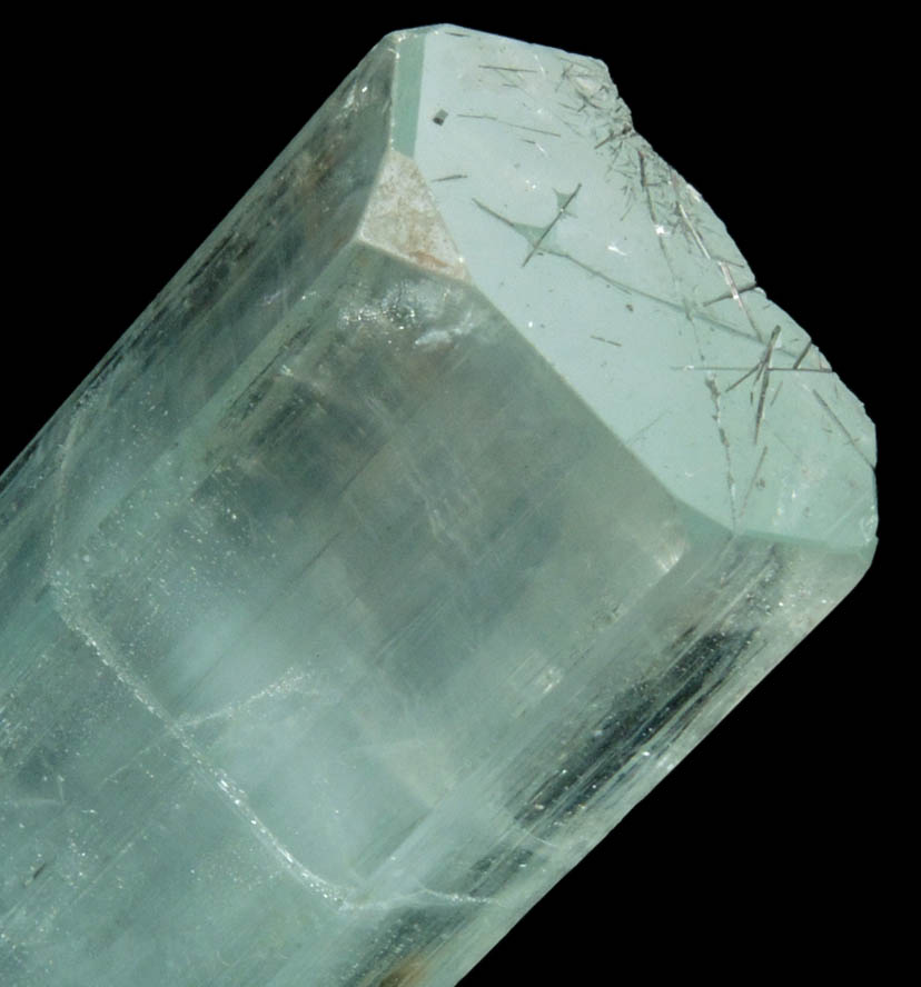 Beryl var. Cat's-Eye Aquamarine from Namlook Mine, Dassu, Braldu Valley, Gilgit-Baltistan, Pakistan