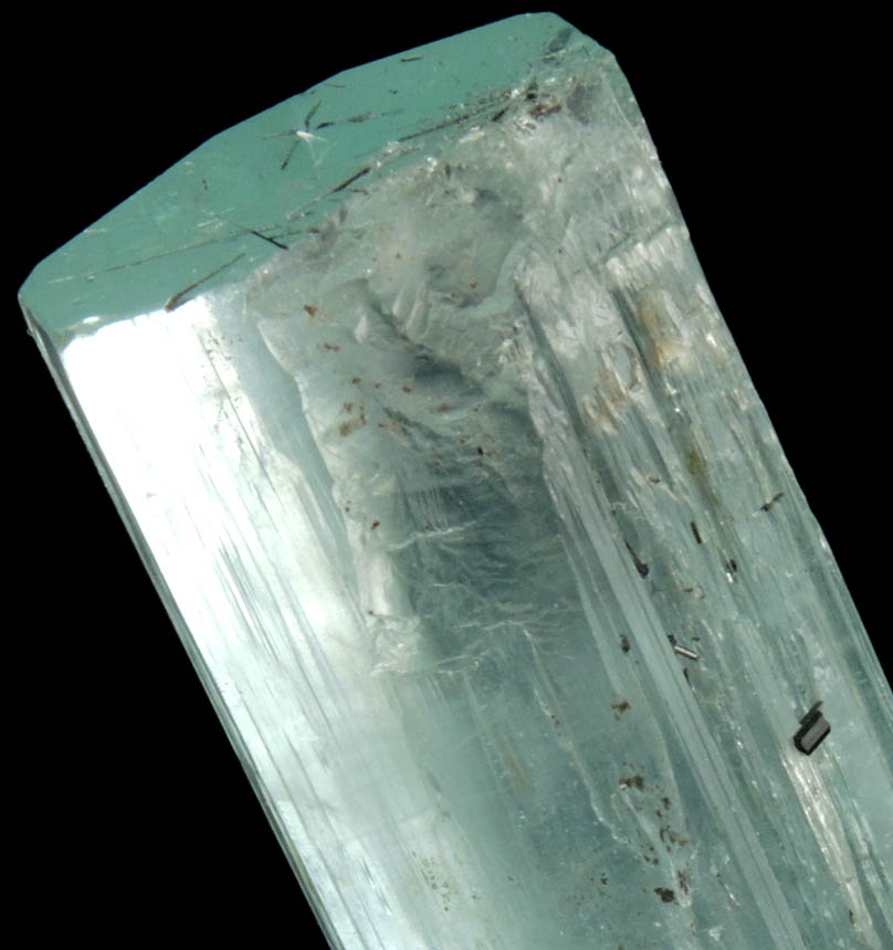 Beryl var. Cat's-Eye Aquamarine from Namlook Mine, Dassu, Braldu Valley, Gilgit-Baltistan, Pakistan