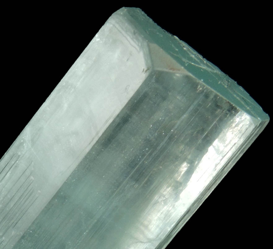 Beryl var. Cat's-Eye Aquamarine from Namlook Mine, Dassu, Braldu Valley, Gilgit-Baltistan, Pakistan