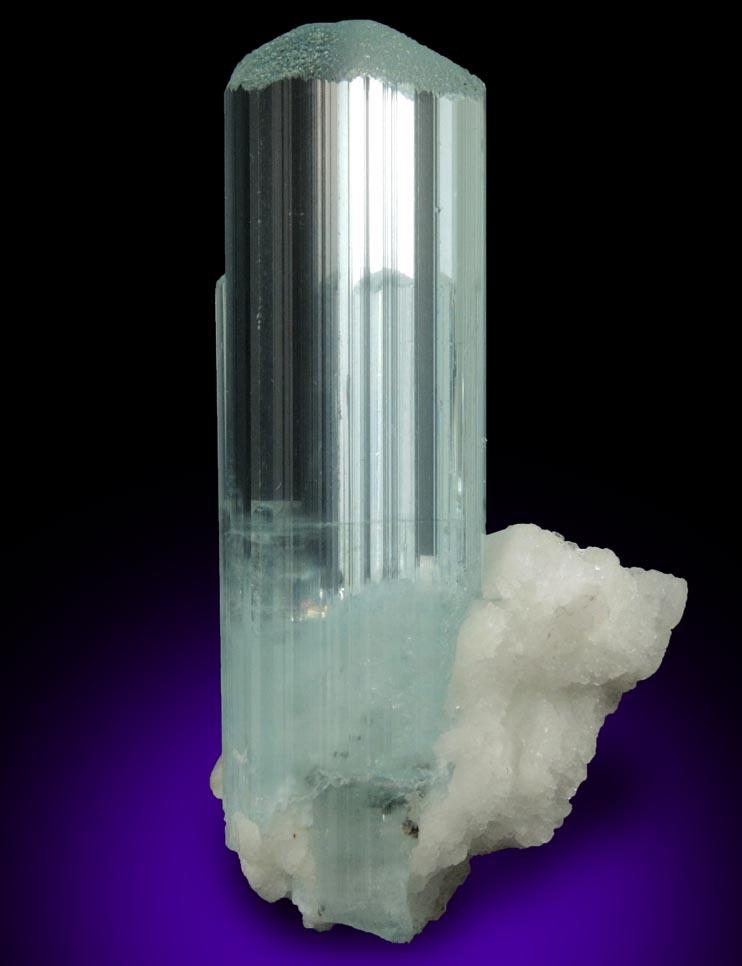 Beryl var. Aquamarine from Baulachi, Indus Valley, Gilgit-Baltistan, Pakistan