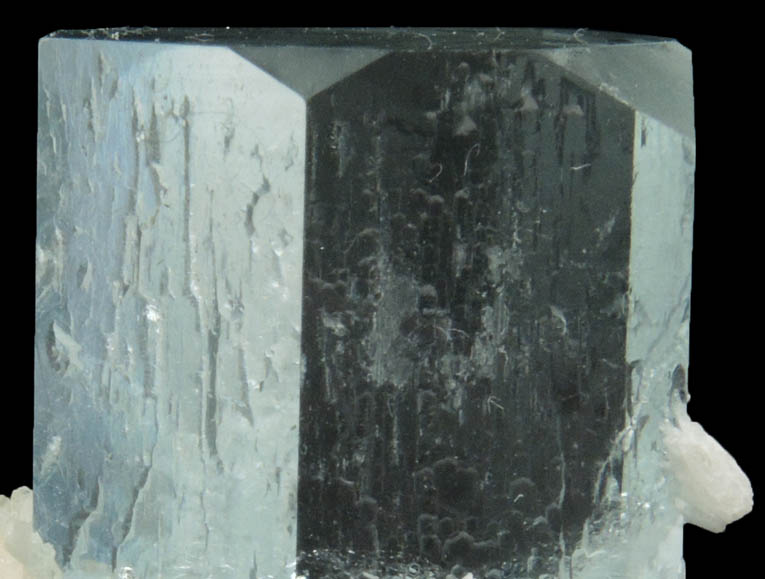 Beryl var. Aquamarine with Albite and Schorl Tourmaline from Shigar Valley, Baltistan, Gilgit-Baltistan, Pakistan