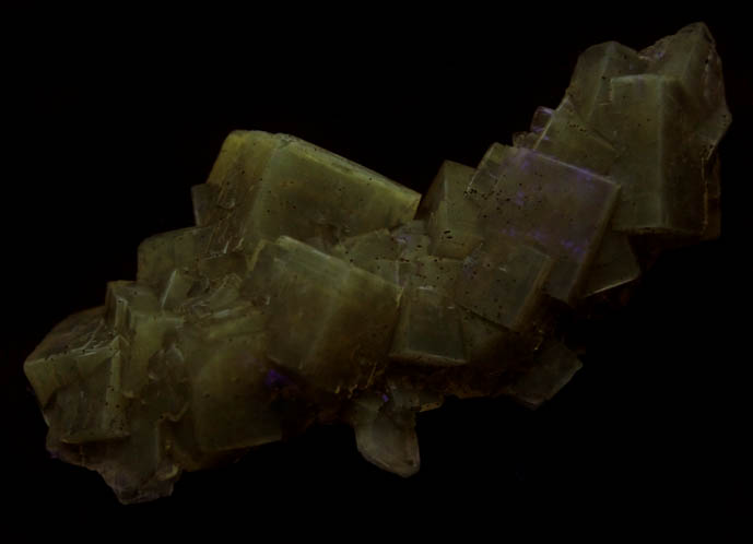 Fluorite from Moscona Mine, Solis, Villabona District, Asturias, Spain