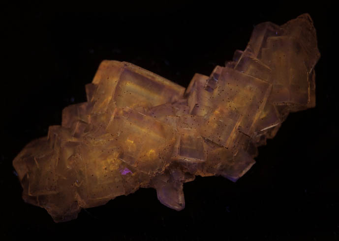 Fluorite from Moscona Mine, Solis, Villabona District, Asturias, Spain