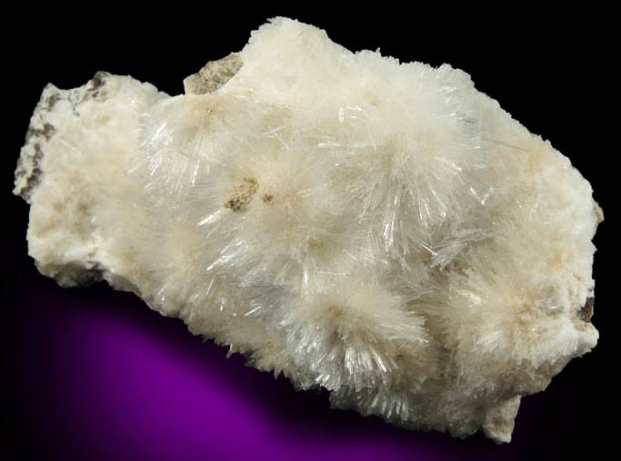 Natrolite from Robertson Quarry, near Dayton, Mason County, Washington