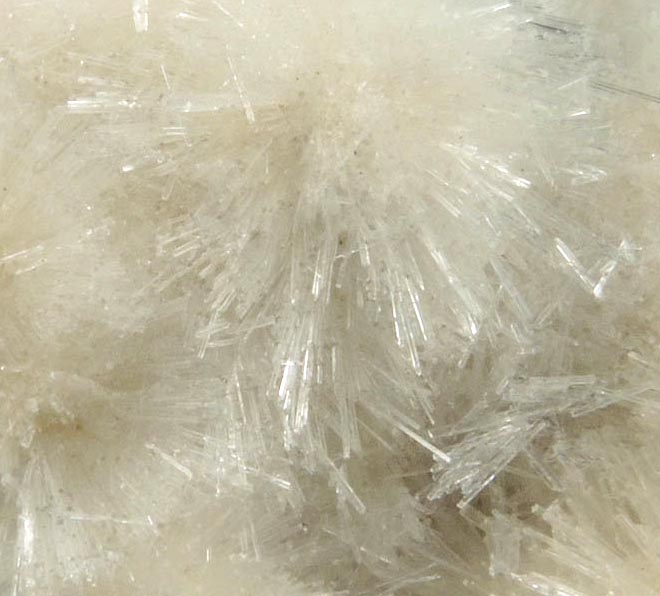 Natrolite from Robertson Quarry, near Dayton, Mason County, Washington