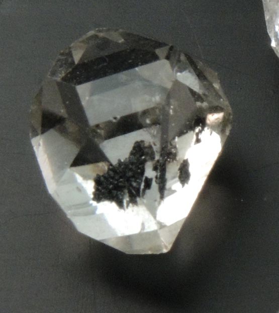 Quartz var. Herkimer Diamonds (collection of 5 crystals, 11-12 mm) from Hickory Hill Diamond Diggings, Fonda, Montgomery County, New York