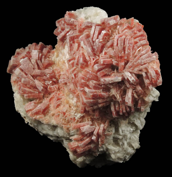 Barite with iron-oxide inclusions from Paliokamariza Mine, Lavrion (Laurium) Mining District, Attica Peninsula, Greece