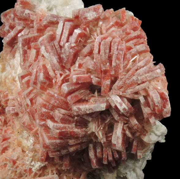 Barite with iron-oxide inclusions from Paliokamariza Mine, Lavrion (Laurium) Mining District, Attica Peninsula, Greece