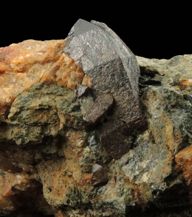Zircon from Saranac Mine zircon occurrence, 2.9 km SE of Tory Hill, Monmouth, Ontario, Canada
