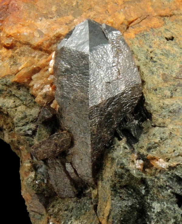 Zircon from Saranac Mine zircon occurrence, 2.9 km SE of Tory Hill, Monmouth, Ontario, Canada