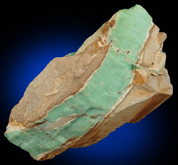 Variscite from Amatrice Hill, Tooele County, Utah