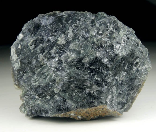 Cordierite var. Iolite from Route 9 road cut at Beaver Meadow Road, Haddam, Middlesex County, Connecticut
