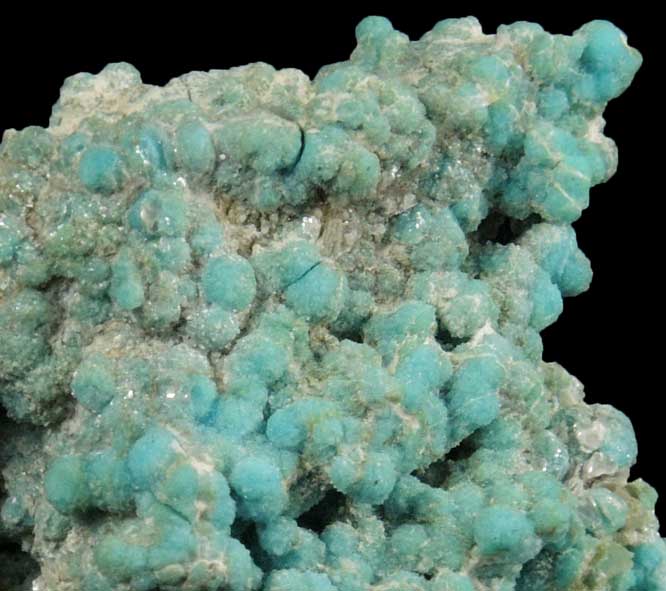 Turquoise from Bishop Mine, Lynch Station, Campbell County, Virginia