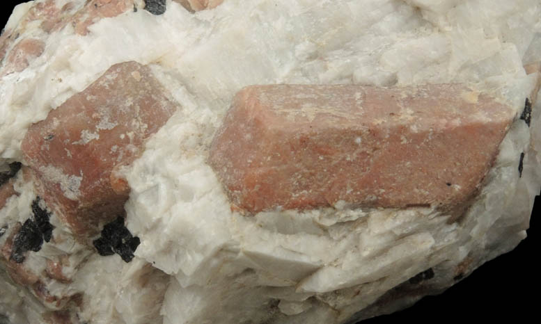 Willemite in Calcite with Franklinite from Sterling Mine, Ogdensburg, Sterling Hill, Sussex County, New Jersey (Type Locality for Franklinite)