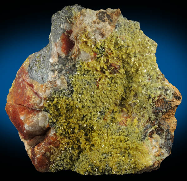 Pyromorphite from Broken Hill, New South Wales, Australia