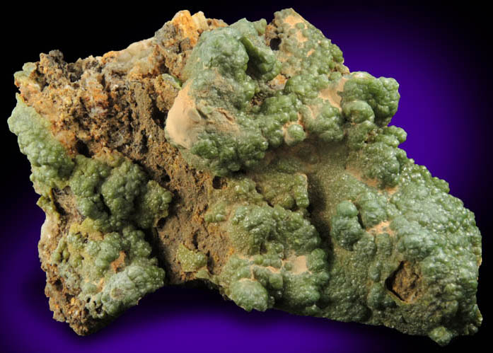 Pyromorphite with minor Cerussite from S'Ortu Becciu Mine, Donori, Sardinia, Italy