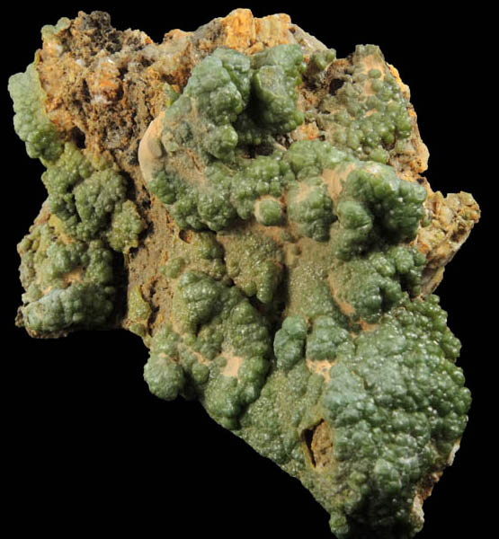 Pyromorphite with minor Cerussite from S'Ortu Becciu Mine, Donori, Sardinia, Italy