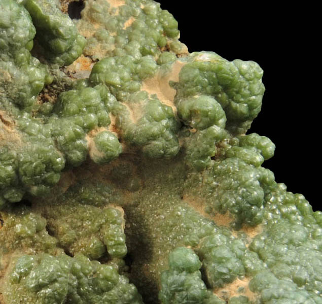 Pyromorphite with minor Cerussite from S'Ortu Becciu Mine, Donori, Sardinia, Italy