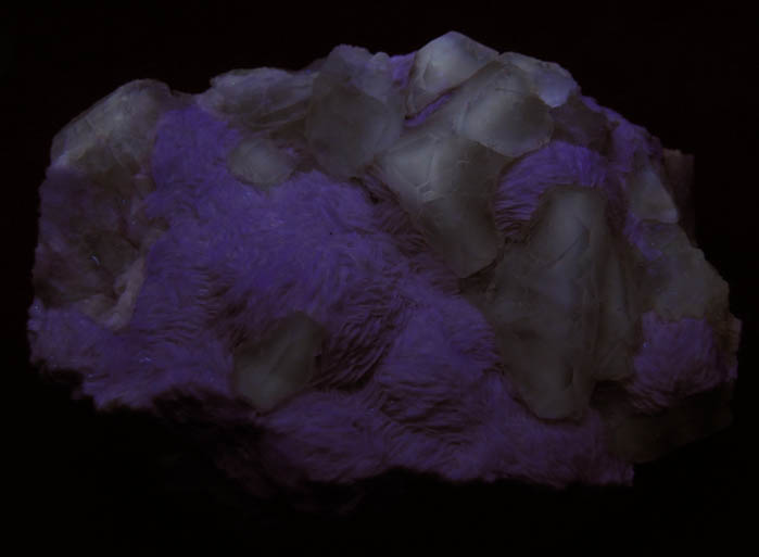 Fluorite and Barite from Rogers Mine, Madoc, Ontario, Canada