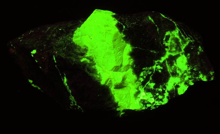 Willemite (vein) from Franklin District, Sussex County, New Jersey