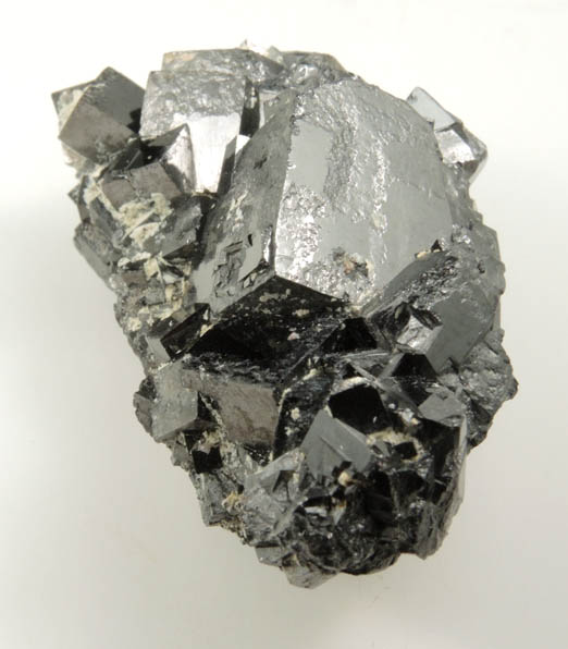 Magnetite (rare cubic and tetrahexahedral crystal form) from ZCA Mine No. 4, Fowler Ore Body, 2500' Level, Balmat, St. Lawrence County, New York